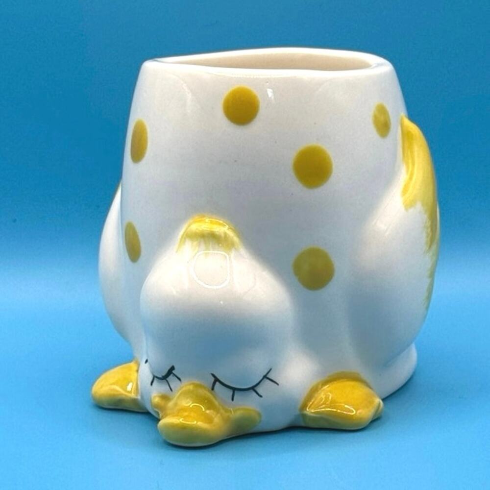Vintage Japanese Duck Planter • 3” • Ceramic - Picture 3 of 8